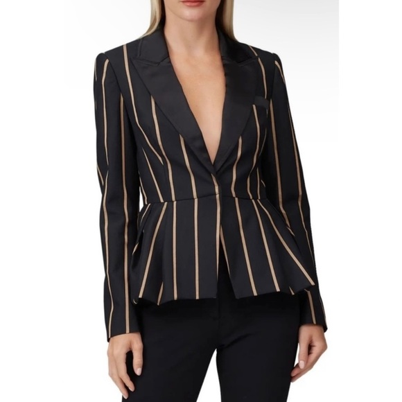 Self-portrait tailored stripe blazer WORN ON TV! highly sought after!!! - Picture 9 of 16